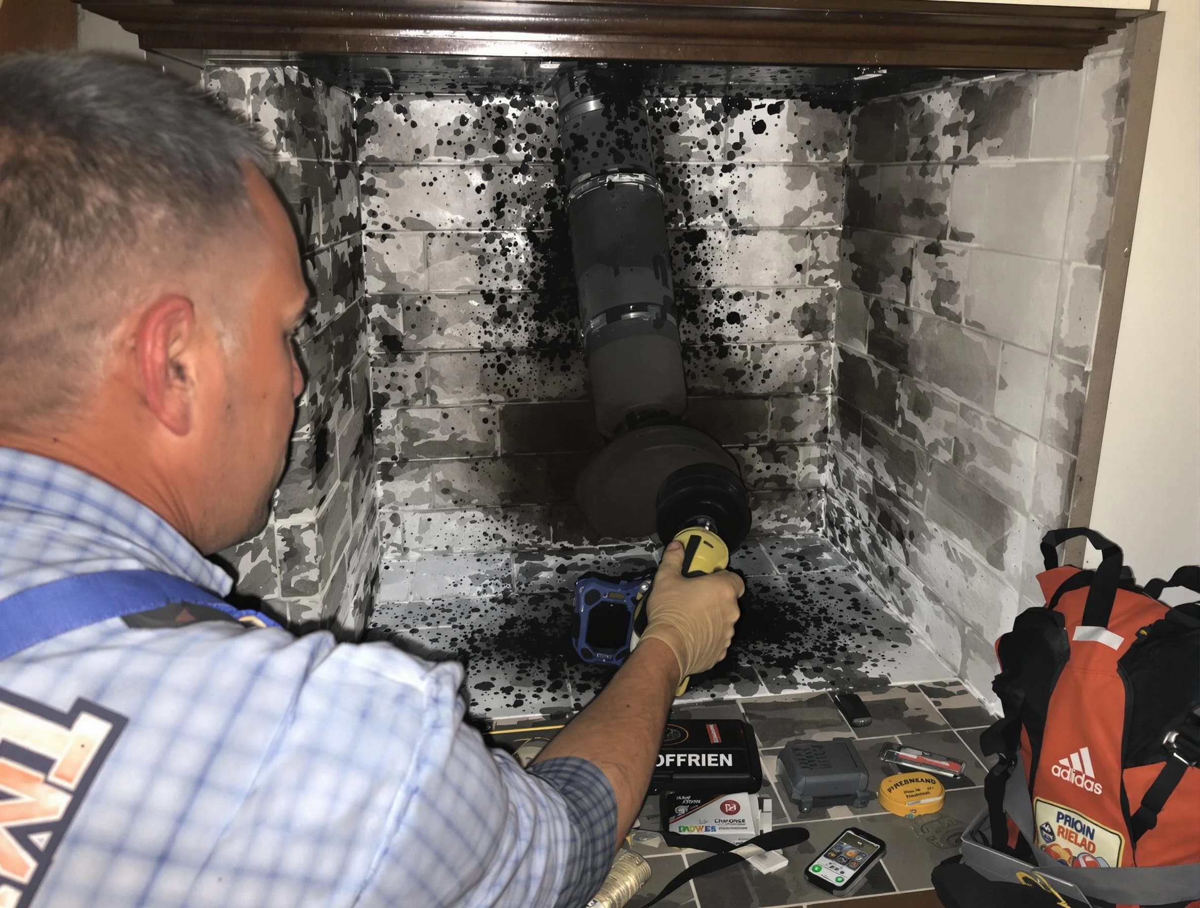 Creosote removal service by Mountain Park Chimney Sweep in Mountain Park, GA